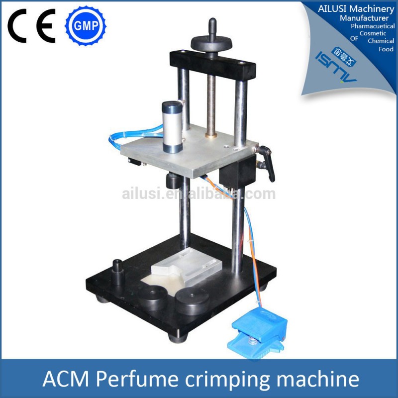 空気圧の香水瓶の圧着機-おおう機械問屋・仕入れ・卸・卸売り