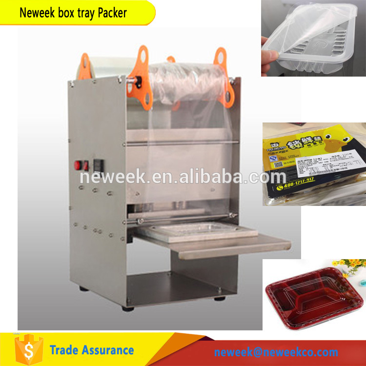Neweek ce iso工場価格自動プラスチックファストフードランチボックストレイパッカー-シーリング機械問屋・仕入れ・卸・卸売り