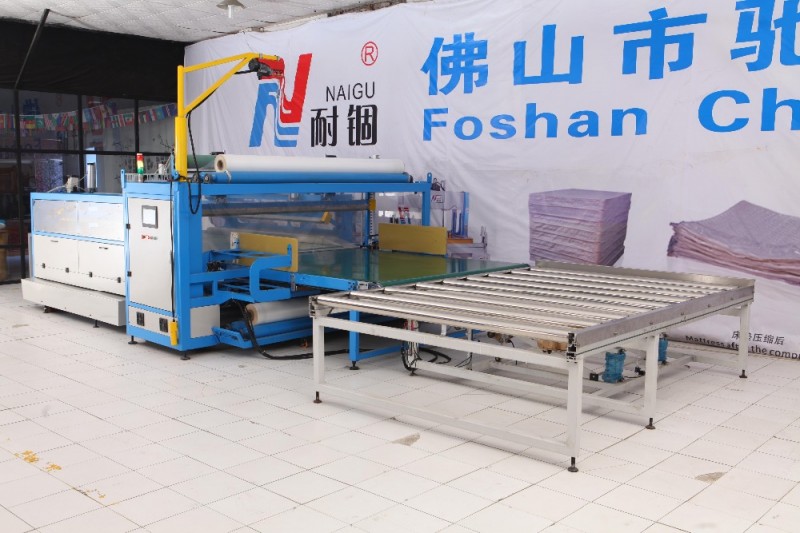 大量生産・マットレスパッキングフィルム包装機-包む機械問屋・仕入れ・卸・卸売り
