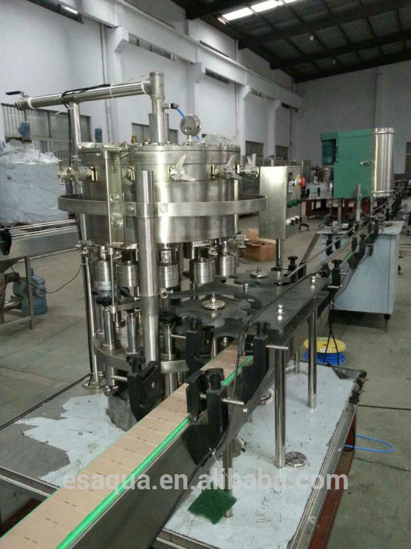 ペット、 アルミのソーダ・ビールが充填できる機とシール機-充填機問屋・仕入れ・卸・卸売り