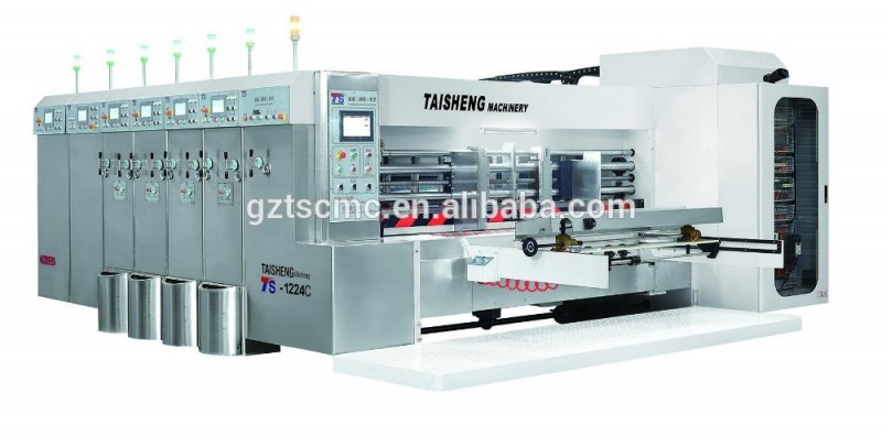 TS-1224多色印刷機スロッティングダイカットカートン製造機、フレキソ印刷機4色工場価格-他の包装機械問屋・仕入れ・卸・卸売り