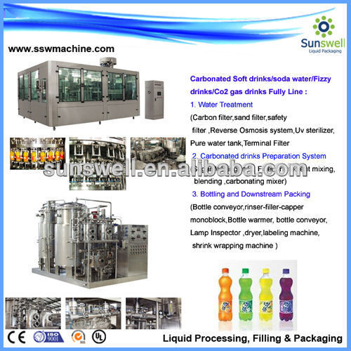 炭酸ソーダドリンク自動1000-2000bphfilling/瓶詰め機/line/植物/dcgf8-8-3/small-充填機問屋・仕入れ・卸・卸売り