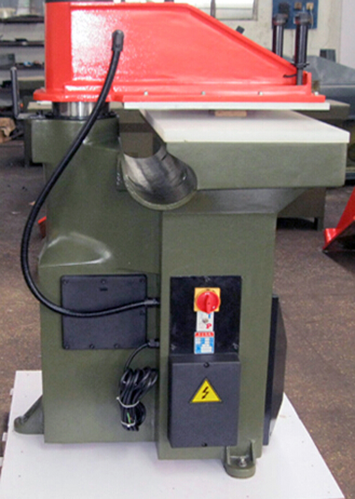 22 t塩城xiongying油圧スイングアーム革切断機/スイングプレス機-皮革製品製造機械問屋・仕入れ・卸・卸売り