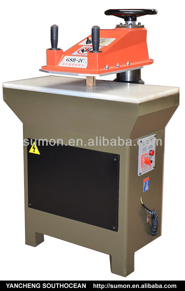 22トン、 スイングアーム切断機油圧27t/打ち抜き機/切削プレス/atomマシン-皮革製品製造機械問屋・仕入れ・卸・卸売り
