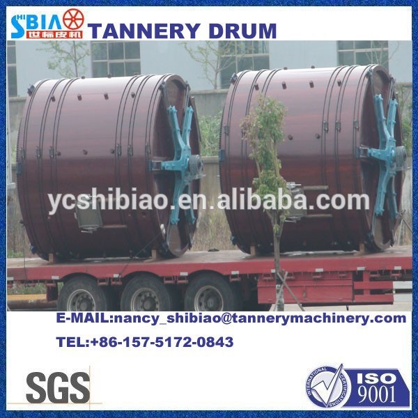 D4.2Mによる4.5メートルtanneryドラム/革なめしドラム/革tannery機-皮革製品製造機械問屋・仕入れ・卸・卸売り