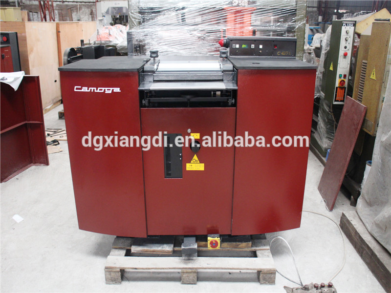 使用camoga C420L 420ミリメートルバンドナイフ分割機-皮革製品製造機械問屋・仕入れ・卸・卸売り