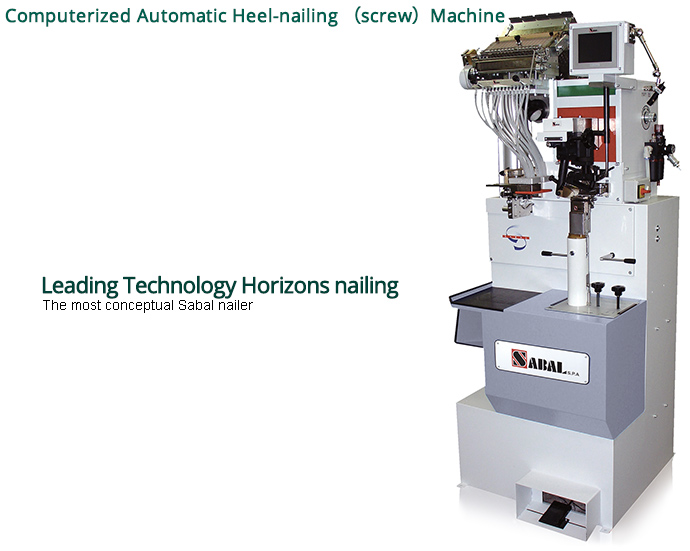 サバルコンピュータ化されたイタリアのかかと釘打機-機械の釘付け問屋・仕入れ・卸・卸売り
