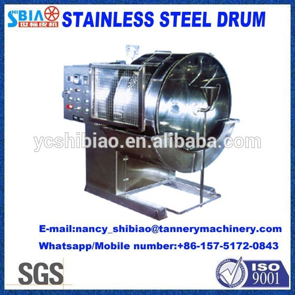 ドラムサンプルステンレス鋼の実験によってd1400500drum/革のマシン-皮革製品製造機械問屋・仕入れ・卸・卸売り