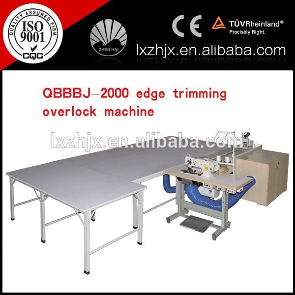 Qbbbj- 2000プル装置付きワークテーブルエッジ加工機-オーバーロックミシン問屋・仕入れ・卸・卸売り