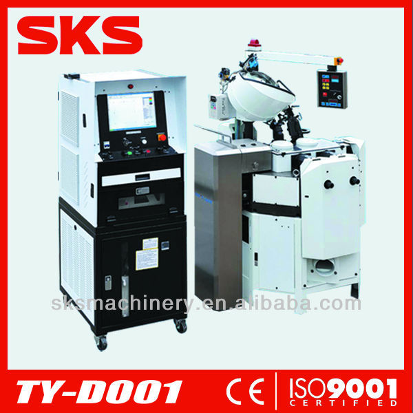 Sksty-d002完全自動ボタンレーザー彫刻機-機械を作るボタン問屋・仕入れ・卸・卸売り