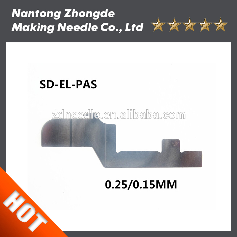 編機シンカーSD-EL-PAS 0.25/0.15ミリメートル-織物機械は分ける問屋・仕入れ・卸・卸売り