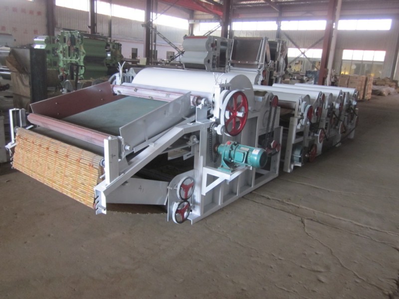 最も人気のある6ローラーgm400-4生地の綿の廃棄物リサイクル機械-織物の原料機械問屋・仕入れ・卸・卸売り