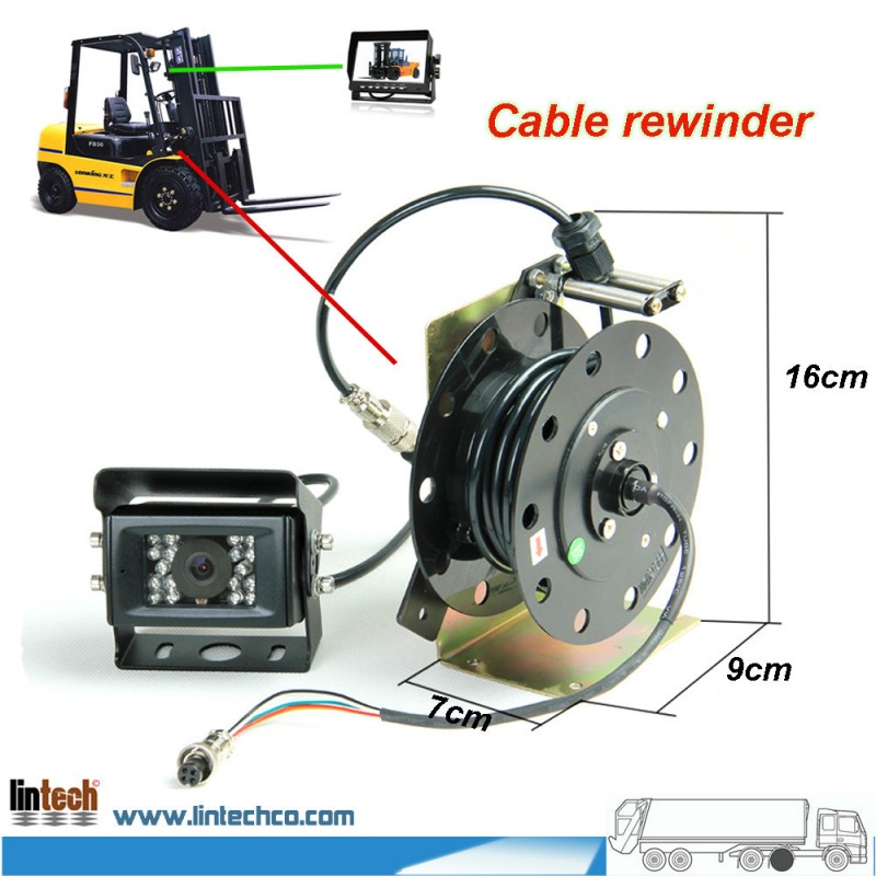 フォークリフト価格のためのビジョンシステムの電源供給5m10m自動ケーブル巻線機-巻上げ機械問屋・仕入れ・卸・卸売り