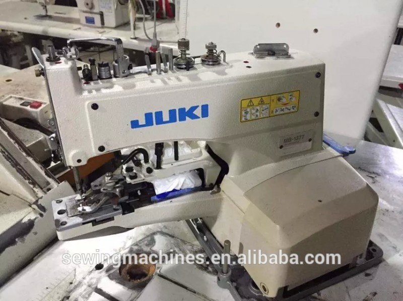 日本オリジナルブランド使用juki 1377 BUTTON-STITCHING工業用ミシン-ミシン問屋・仕入れ・卸・卸売り