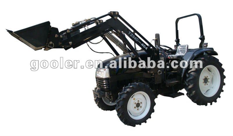 腕のトラクターの前部分積込み機、DQ404、40HP、4x4の農業機械、towableバックホウ-トラクター問屋・仕入れ・卸・卸売り