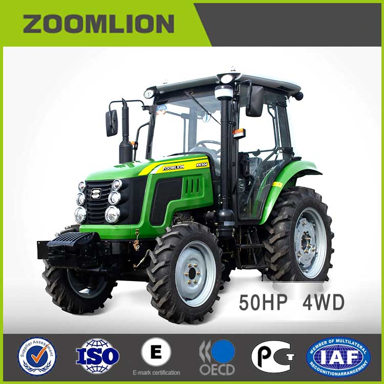 Ce証明書zoomlion 50HP 4wd RK504安いファームトラクター-トラクター問屋・仕入れ・卸・卸売り