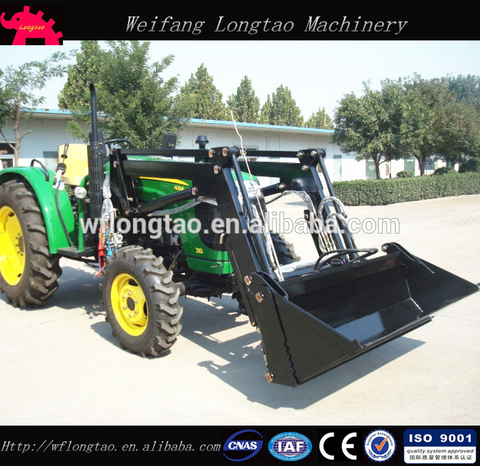 40hp/48HP/55hp 4 × 4 トラクター フロントエンドローダー/パレット フォーク/トラクターロググラップル/ 4 で 1 バケット-トラクター問屋・仕入れ・卸・卸売り