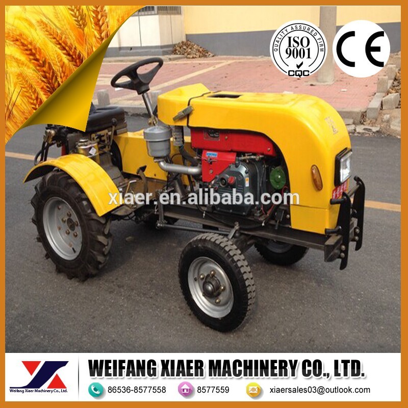 Made in China factory with rotary tiller,plough mower, trailer 12hp mini tractor-トラクター問屋・仕入れ・卸・卸売り