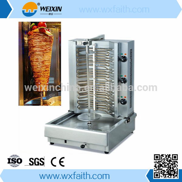 電気ステンレス鋼トルコブロイラーshawarmaケバブグリル機-機械を作る肉製品問屋・仕入れ・卸・卸売り