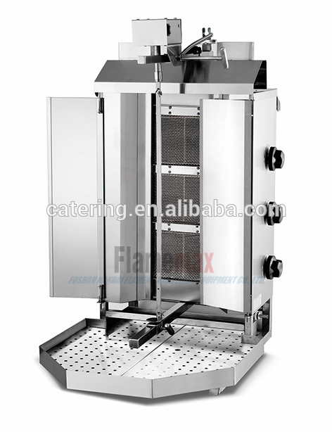 新しい電気shawarmaグリルファストフードレストランのために-機械を作る肉製品問屋・仕入れ・卸・卸売り