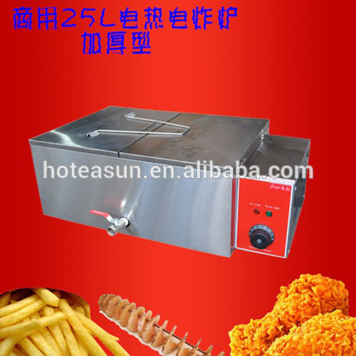 熱い販売の商用利用25l220vスパイラル電気フレンチフライ/ツイスター/竜巻ジャガイモの天ぷら鍋-揚げ鍋問屋・仕入れ・卸・卸売り