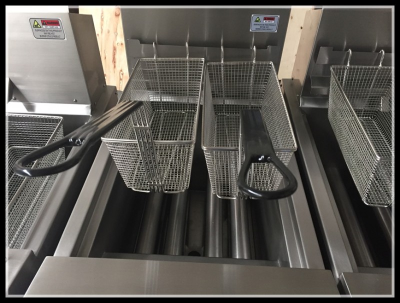 ホット販売douleタンクオープンフライヤー鶏フライパン機器商業天ぷら鍋-揚げ鍋問屋・仕入れ・卸・卸売り