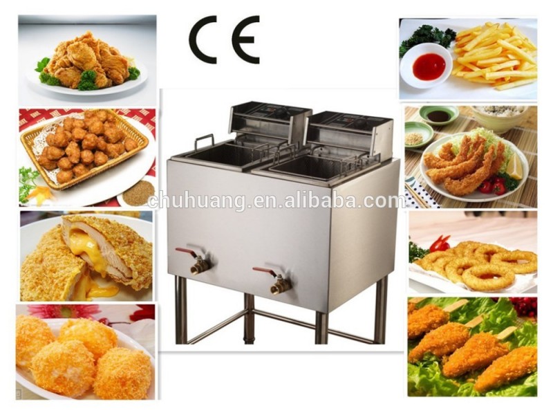 ホット販売電気単気筒デュアルスクリーンエアフライヤー/天ぷら鍋-揚げ鍋問屋・仕入れ・卸・卸売り