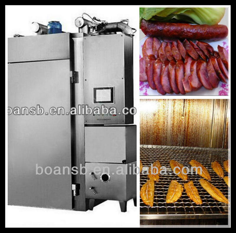 商用自動売れ筋肉の喫煙者のロティサリー/肉の喫煙オーブン/の肉スモーク-ベーキング装置問屋・仕入れ・卸・卸売り