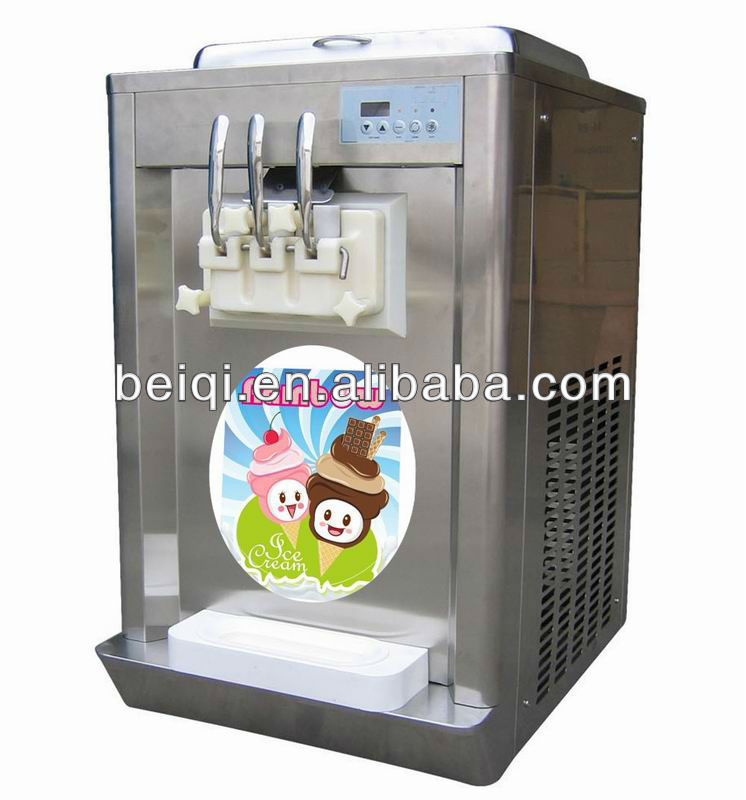 カウンタートップフローズンヨーグルト・bq323tソフトアイスクリームマシン-軽食機械問屋・仕入れ・卸・卸売り