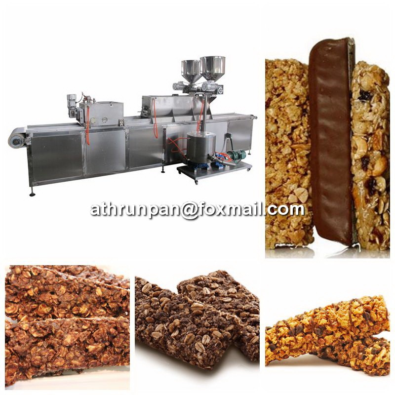 自動チョコレート穀物バー機プロテインバーマシンとエネルギーバー作る-軽食機械問屋・仕入れ・卸・卸売り