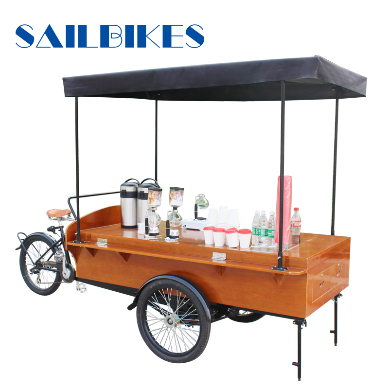 Mobileコーヒーのカート/のコーヒーのバイク/コーヒートライク販売-軽食機械問屋・仕入れ・卸・卸売り