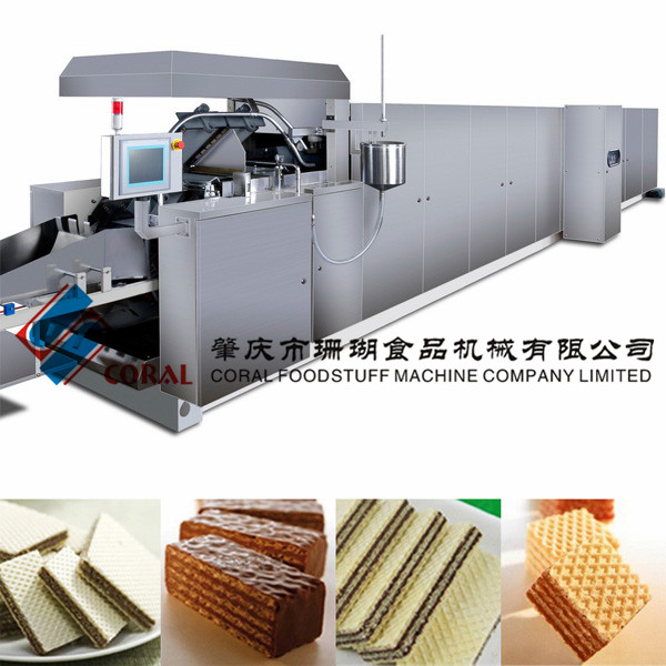 プロフェッショナルチョコレートウエハ機/高効率チョコレートウエハ機/ホット販売自動ウェーハ生産ライン-その他食品加工機械問屋・仕入れ・卸・卸売り