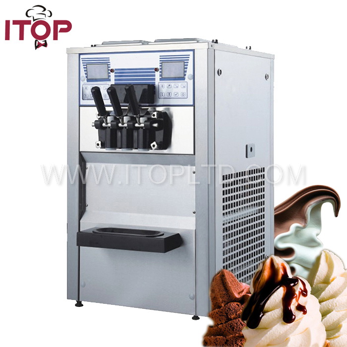 販売商用ソフトクリーム製造機/アイスクリームメーカー-軽食機械問屋・仕入れ・卸・卸売り