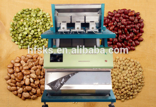 sks光学製造されたインゲン豆大豆ccdカラーソーター機セパレータ-その他食品加工機械問屋・仕入れ・卸・卸売り