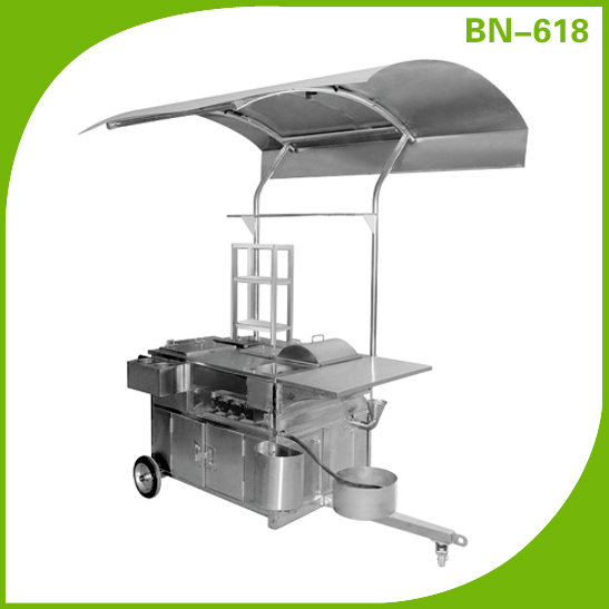 Cosbaoステンレス鋼スナック携帯食品カート(BN-618)-その他食品加工機械問屋・仕入れ・卸・卸売り