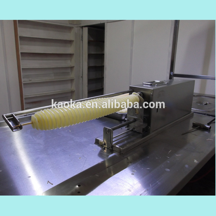 特許を取得した製品2014年熱い販売のステンレス鋼ポテト竜巻日本市場のためにマシンを作る唯一の供給元-フルーツ及び野菜処理機械問屋・仕入れ・卸・卸売り