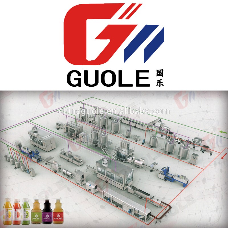 小さなフルーツジュース生産ライン、ジュース加工機-フルーツ及び野菜処理機械問屋・仕入れ・卸・卸売り