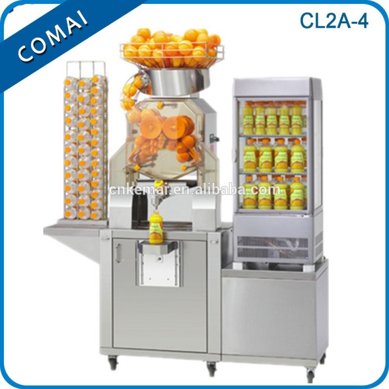 オレンジジュース自動販売機、 新鮮なフルーツジュースマシン-フルーツ及び野菜処理機械問屋・仕入れ・卸・卸売り