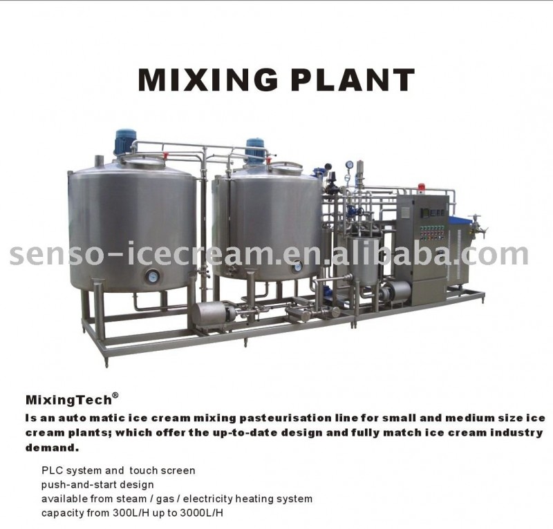 MixingTechのアイスクリームの混合植物-軽食機械問屋・仕入れ・卸・卸売り