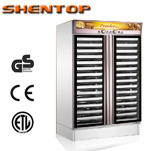 Shentop商業熱風循環電気生地プルーファstpv- d30edoeble30ドアトレイベーキングパンプルーファ-ベーキング装置問屋・仕入れ・卸・卸売り