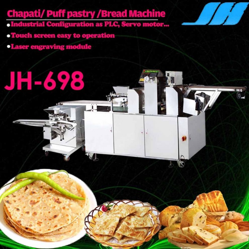 高品質で完全にjh-698自動チャパティ製造機の低価格で-軽食機械問屋・仕入れ・卸・卸売り