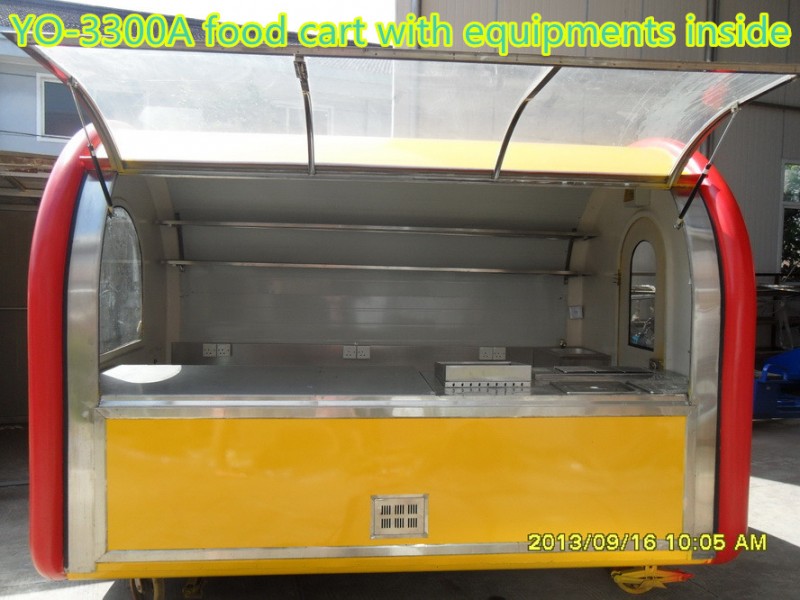 YO-3300Aトレーラーファストフード/ファストフードキオスクデザイン-軽食機械問屋・仕入れ・卸・卸売り