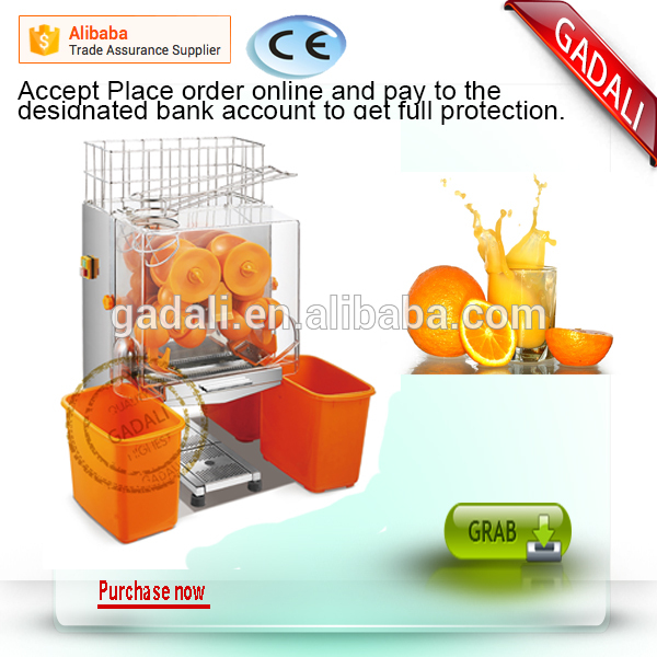 ホット販売オレンジジューススクイーザ、自動オレンジジューサー、機械式オレンジジューサー( ZQW-2000E-2)-フルーツ及び野菜処理機械問屋・仕入れ・卸・卸売り