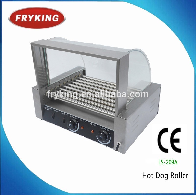 電気9ローラーホットドッグrolller/ホットドッググリル機-軽食機械問屋・仕入れ・卸・卸売り