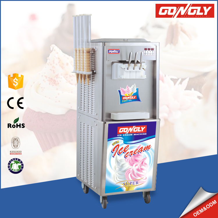 使用されるフレーバー25l商業3イタリアのソフトは、 アイスクリームマシンを提供-軽食機械問屋・仕入れ・卸・卸売り