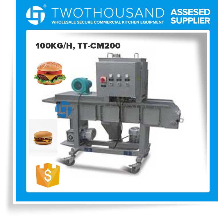 パン粉のマシン、 パンくずリストコーティング機100キロ-/hour、 tt-cm200-軽食機械問屋・仕入れ・卸・卸売り