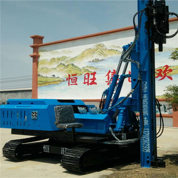 クローラ型スクリューソーラーパイルドライバで油圧インパクトハンマー-くい打ち機問屋・仕入れ・卸・卸売り