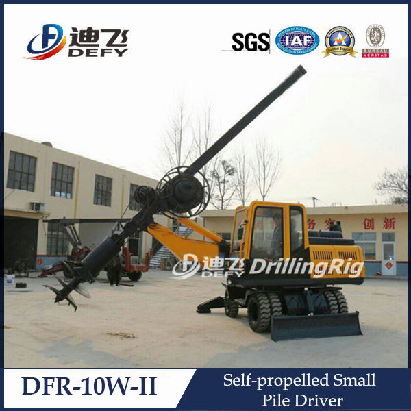 15メートルDFR-10W油圧静的使用パイルドライバ用ショベル機用販売-くい打ち機問屋・仕入れ・卸・卸売り