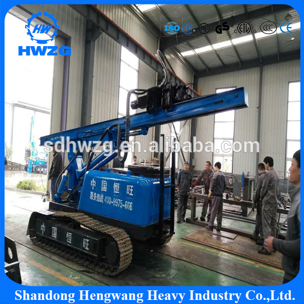 2016 hengwangハイウェイ道路ガードレールビームポスト油圧プレスシートパイルドライバ用販売-くい打ち機問屋・仕入れ・卸・卸売り