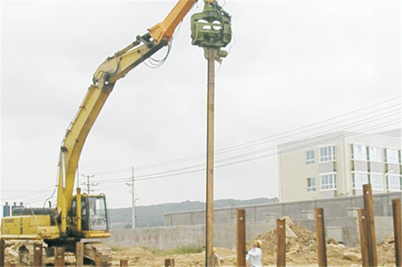 高効果的に簡単制御岩型振動シートパイル-くい打ち機問屋・仕入れ・卸・卸売り